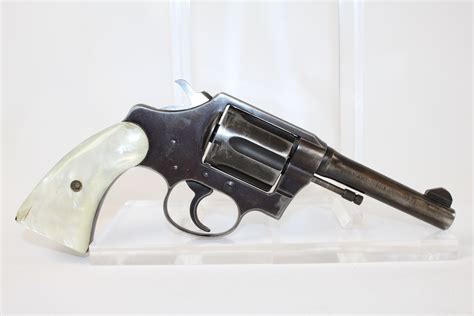 Wearing serial number 1478, this vintage double action revolver left . . 1905 colt 38 special police positive value